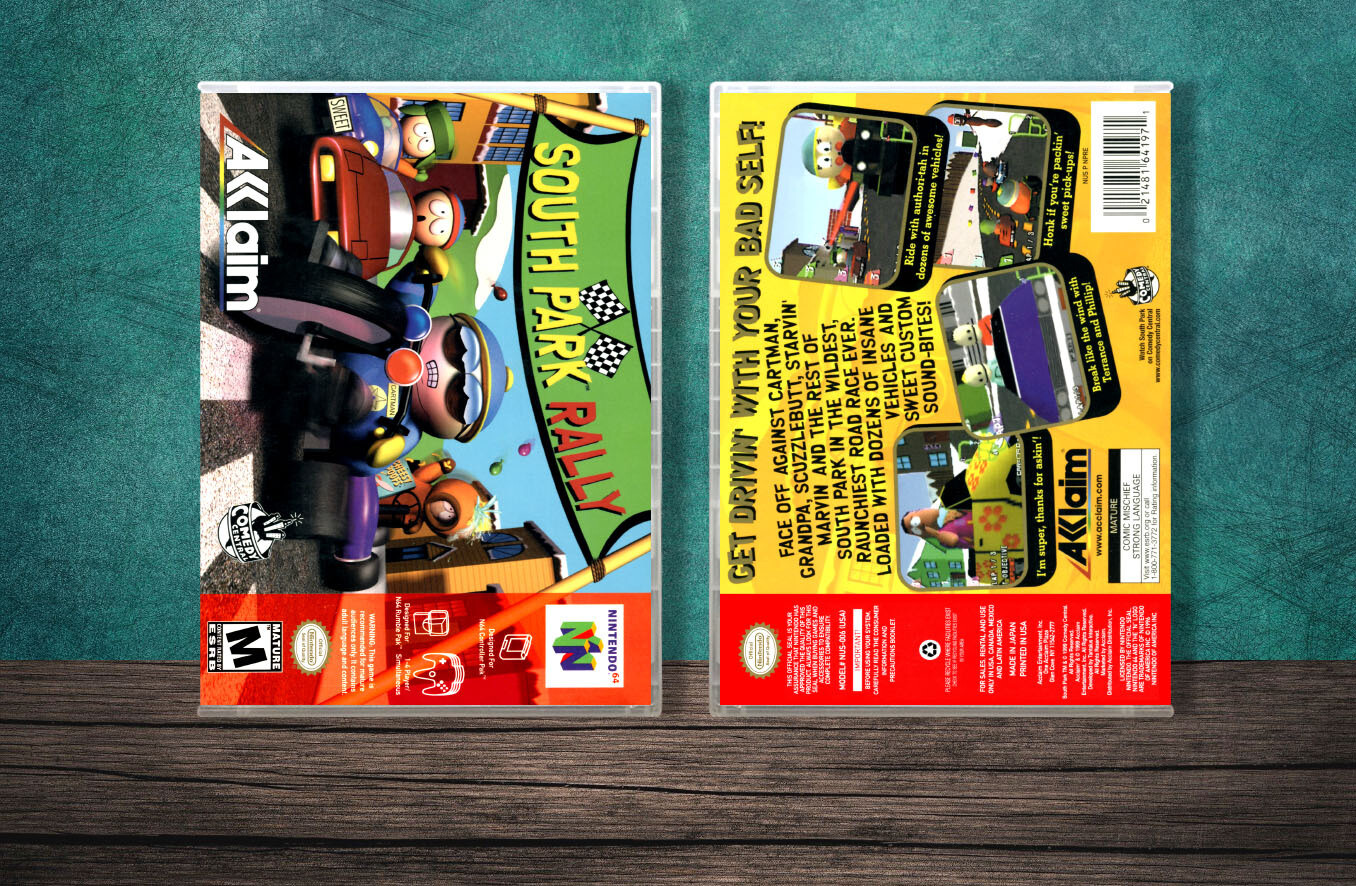 South Park Rally, Case Color: CLEAR (Transparent)