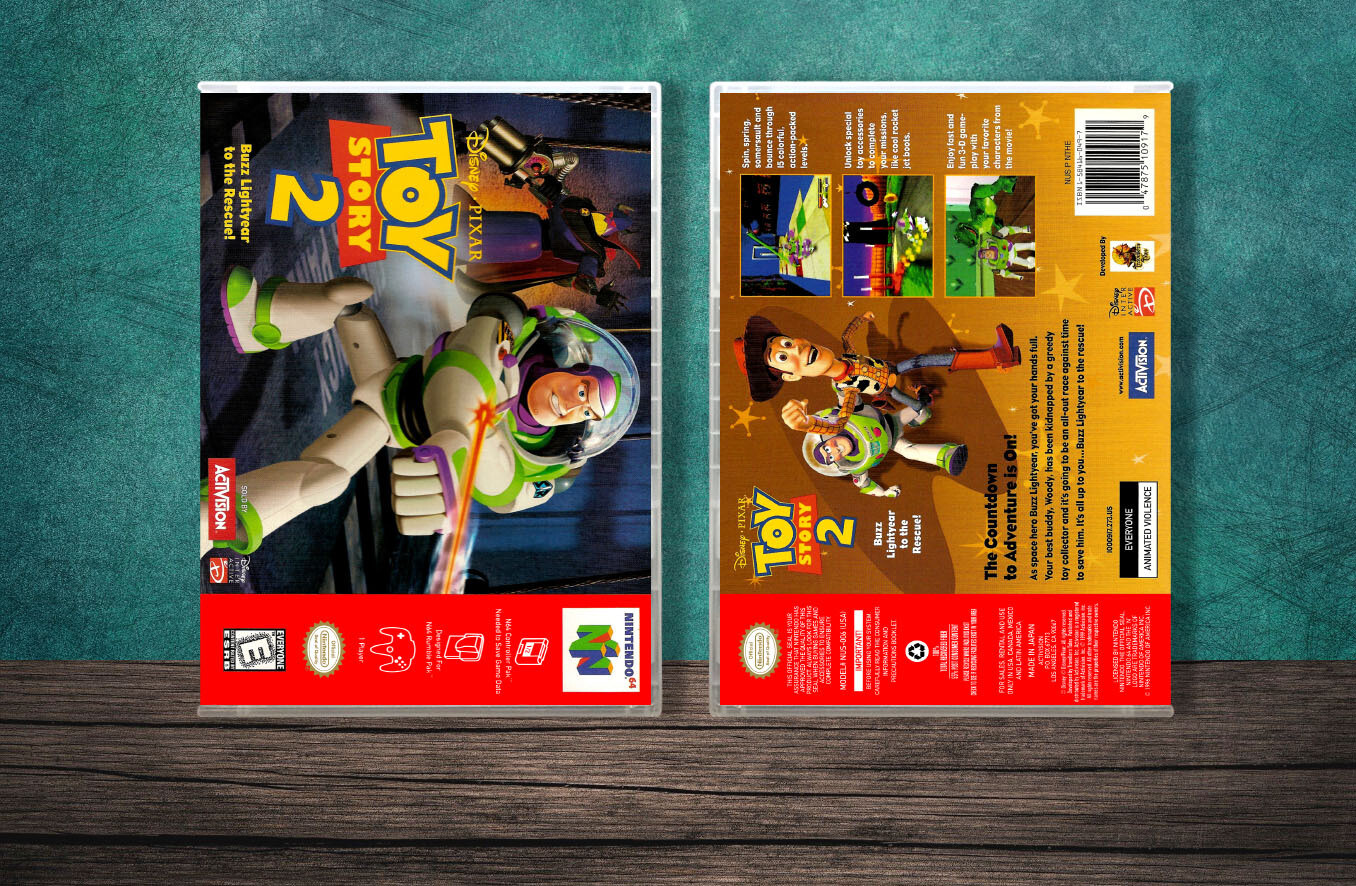 Toy Story 2, Case Color: CLEAR (Transparent)
