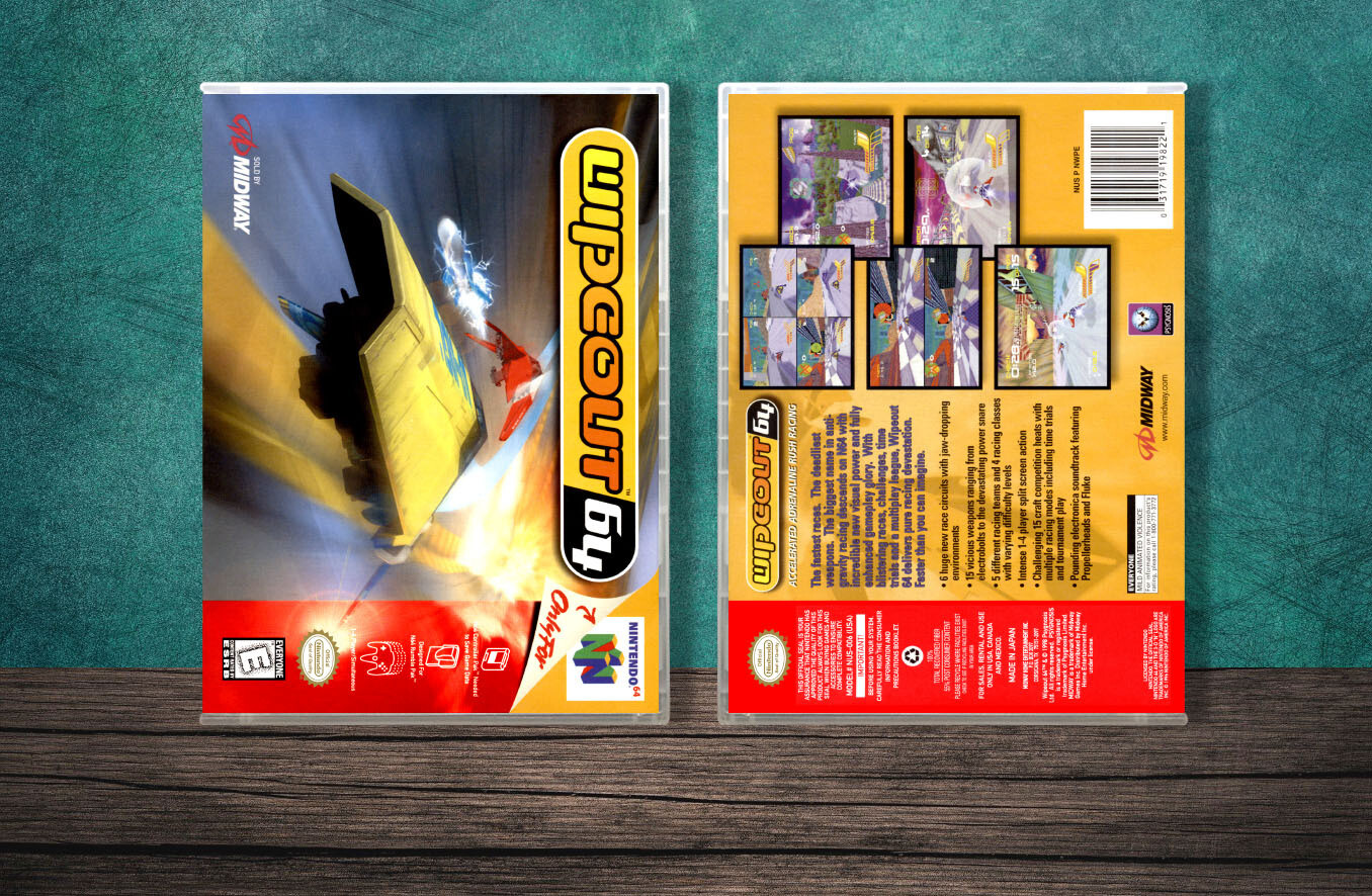 Wipeout 64, Case Color: CLEAR (Transparent)
