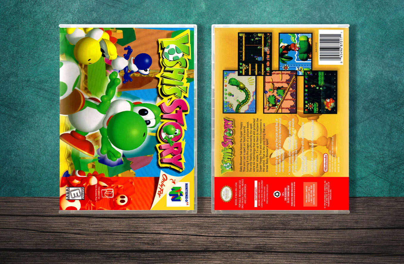 Yoshi's Story, Case Color: CLEAR (Transparent)