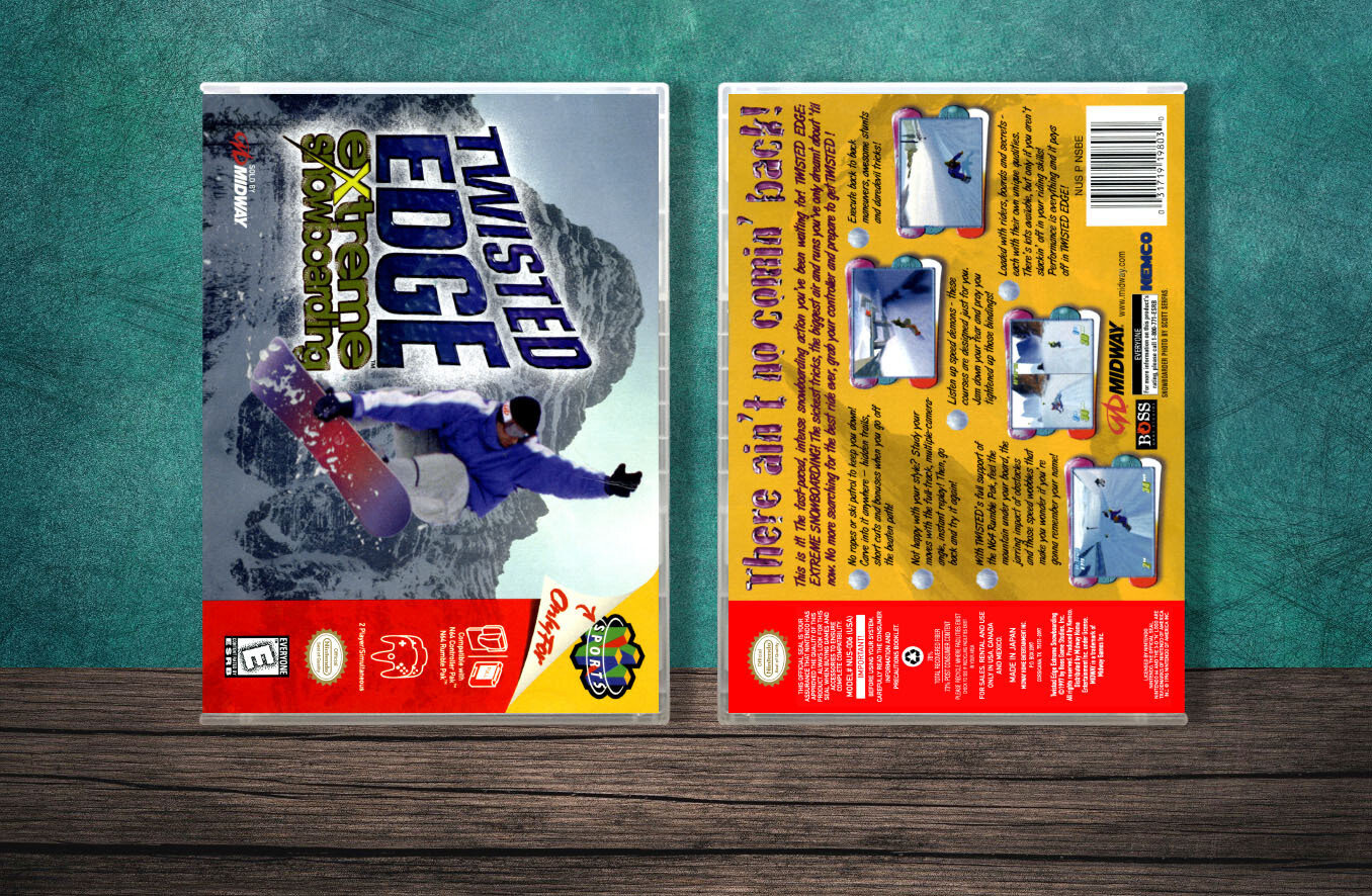 Twisted Edge Snowboarding, Case Color: CLEAR (Transparent)
