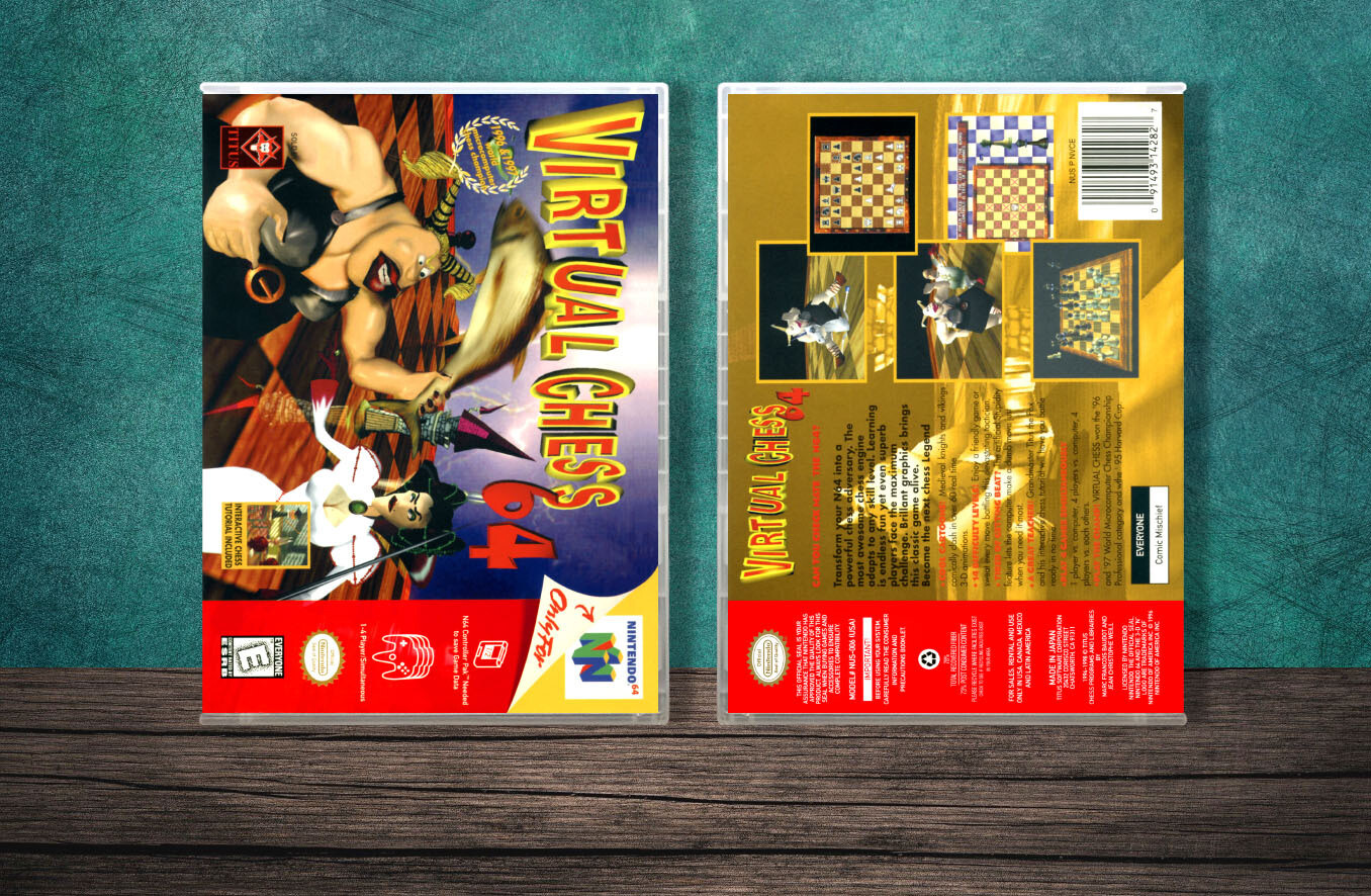 Virtual Chess 64, Case Color: CLEAR (Transparent)