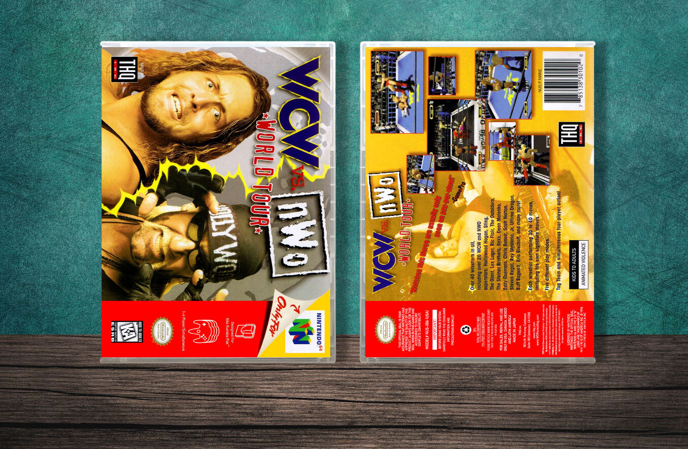 WCW vs NWO: World Tour, Case Color: CLEAR (Transparent)