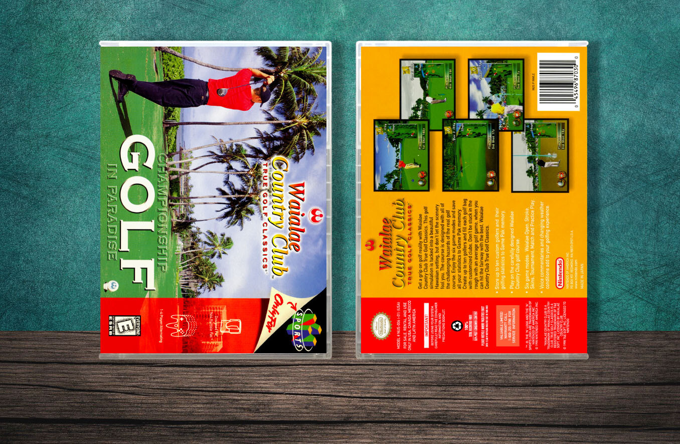 Waialae Country Club: True Golf Classics, Case Color: CLEAR (Transparent)