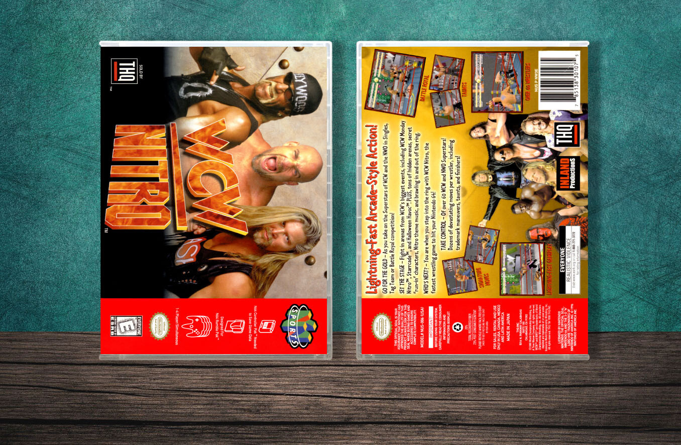 WCW Nitro, Case Color: CLEAR (Transparent)