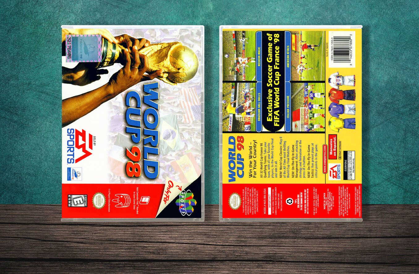 World Cup '98, Case Color: CLEAR (Transparent)