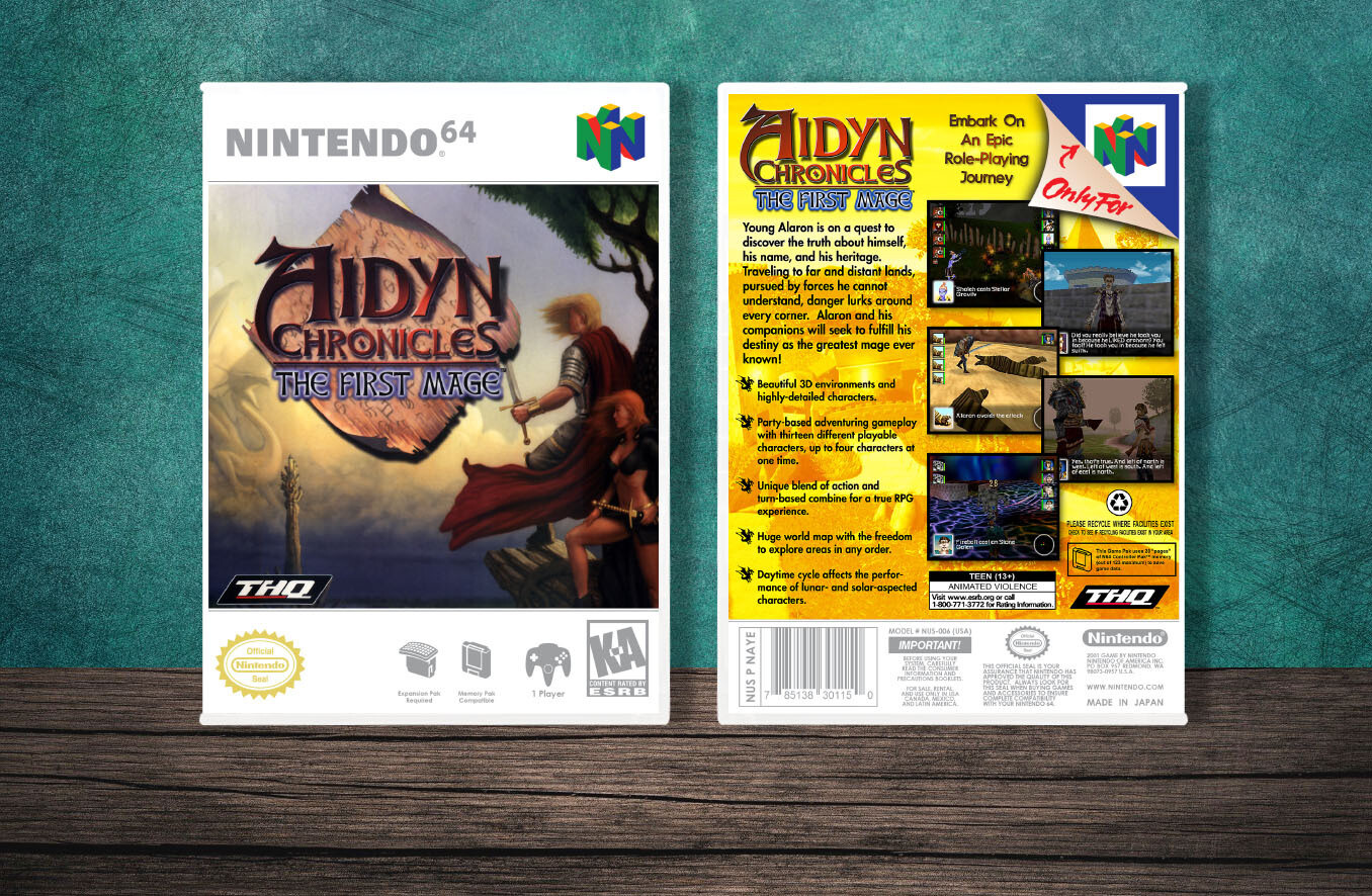 Aidyn Chronicles: The First Mage, Case Color: White