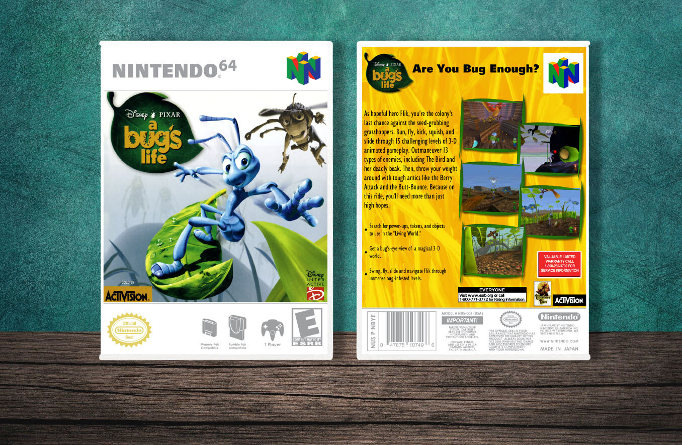 A Bug&#39;s Life, Case Color: White