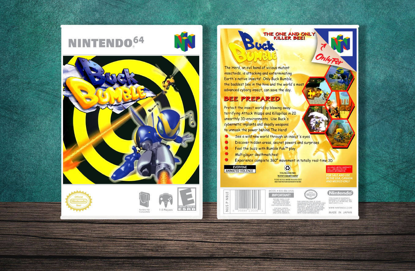 Buck Bumble, Case Color: White