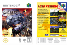 Chopper Attack - N64 Video Game Case