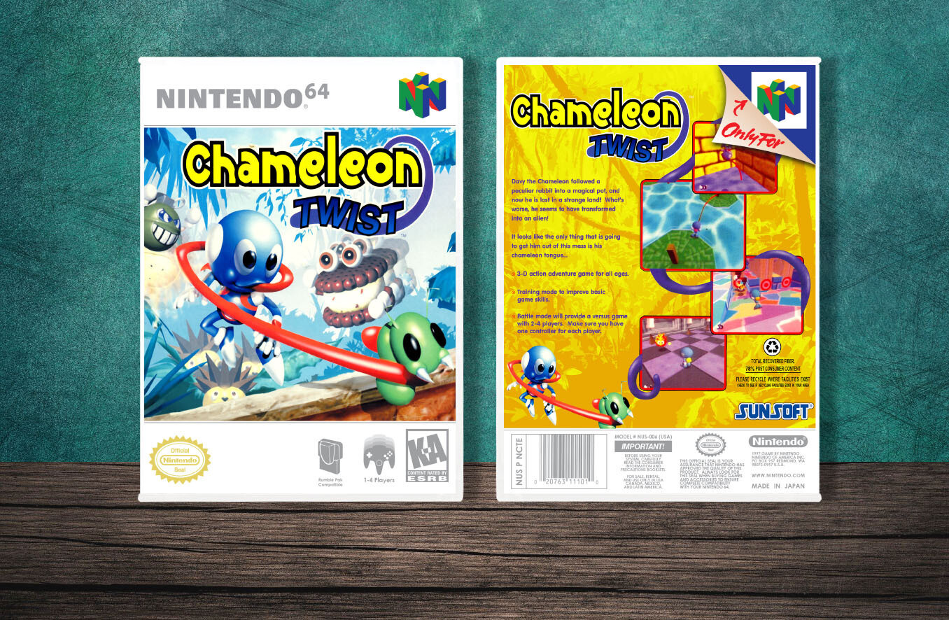 Chameleon Twist, Case Color: White