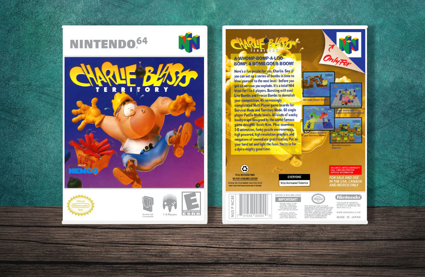 Charlie Blasts Territory, Case Color: White