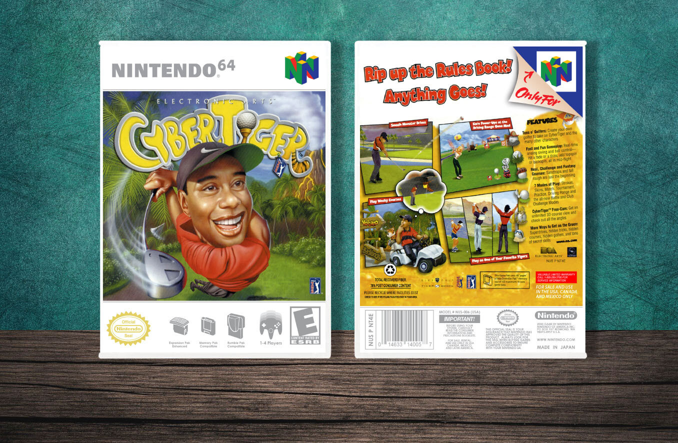 Cyber Tiger, Case Color: White