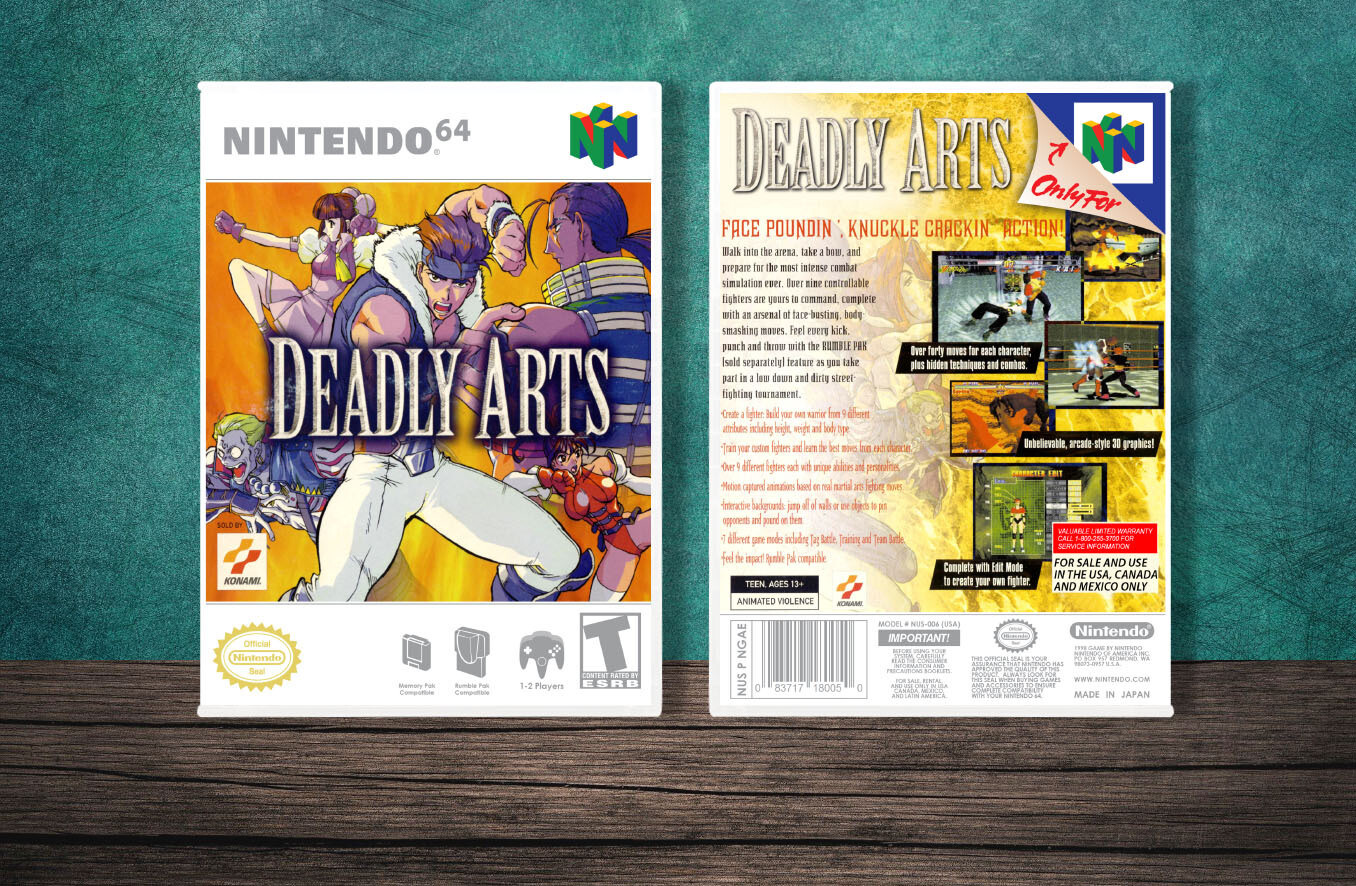 Deadly Arts, Case Color: White