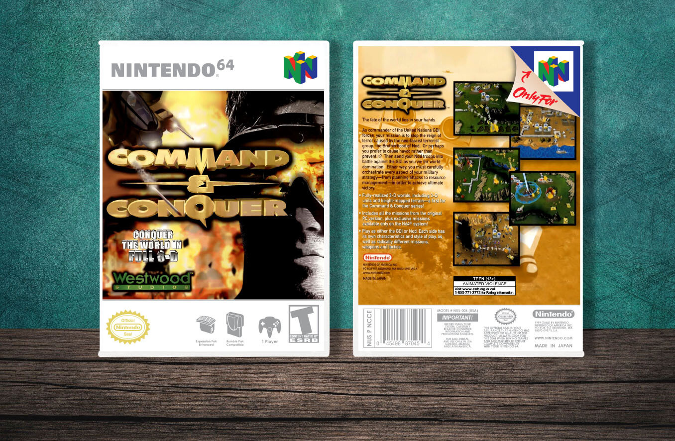 Command and Conquer, Case Color: White