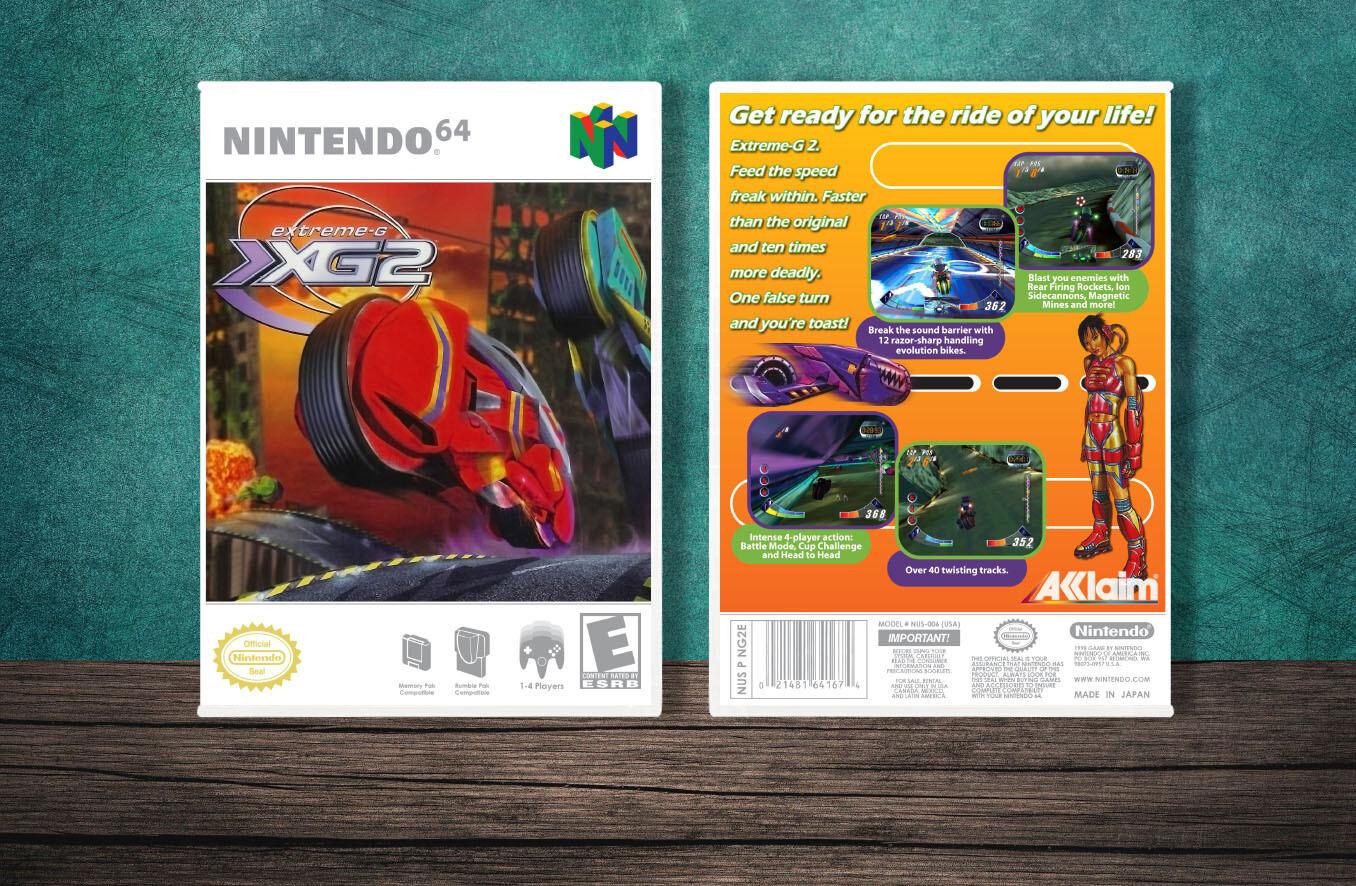 Extreme-G XG2, Case Color: White