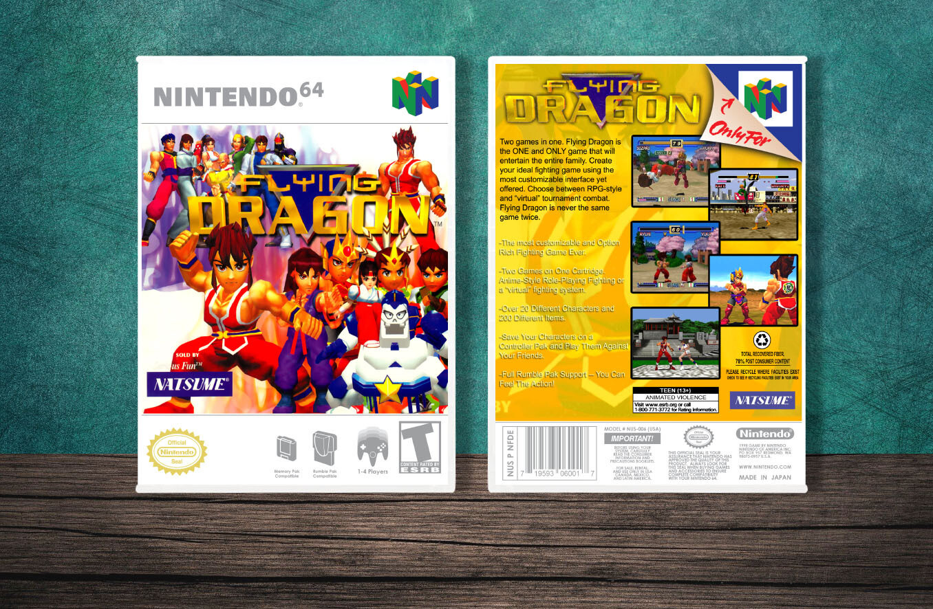 Flying Dragon, Case Color: White