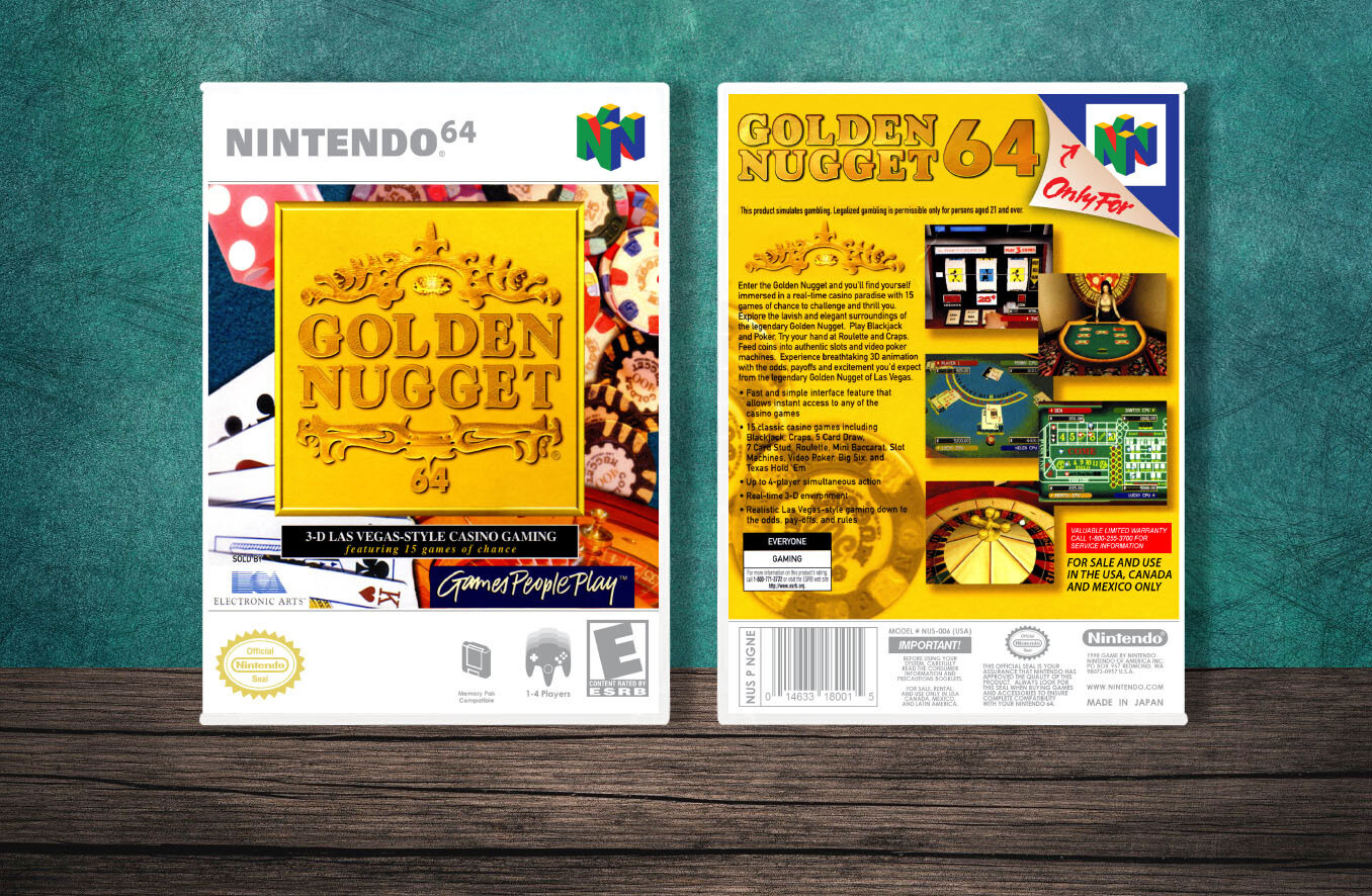 Golden Nugget 64, Case Color: White