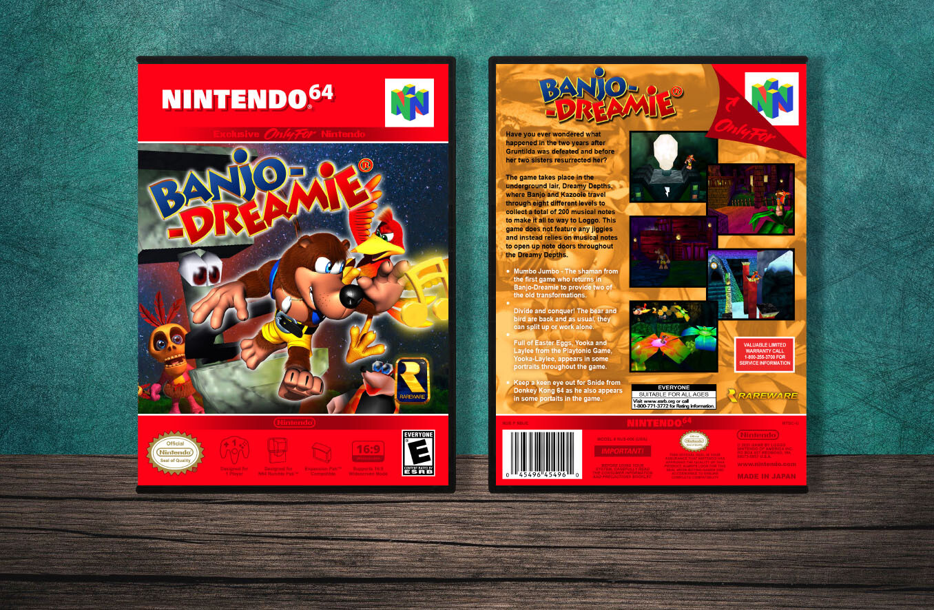 Banjo-Dreamie, Case Color: DARK GREY (OEM DS CASE COLOR)