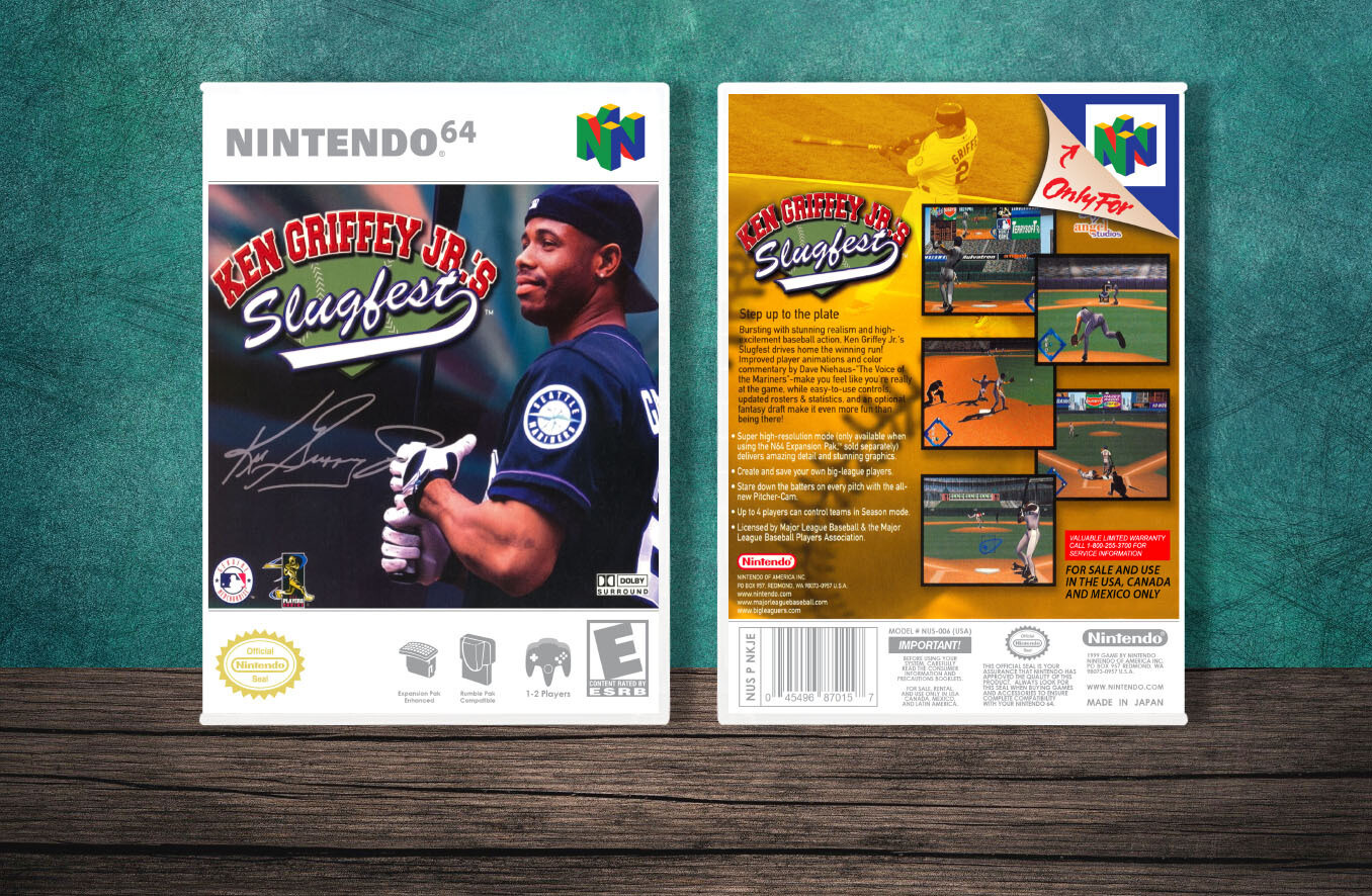 Ken Griffey Jr's Slugfest, Case Color: White