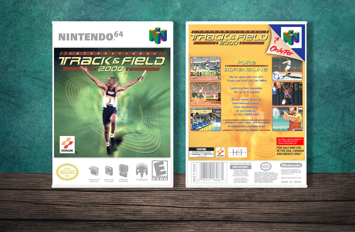 International Track &amp; Field 2000, Case Color: White