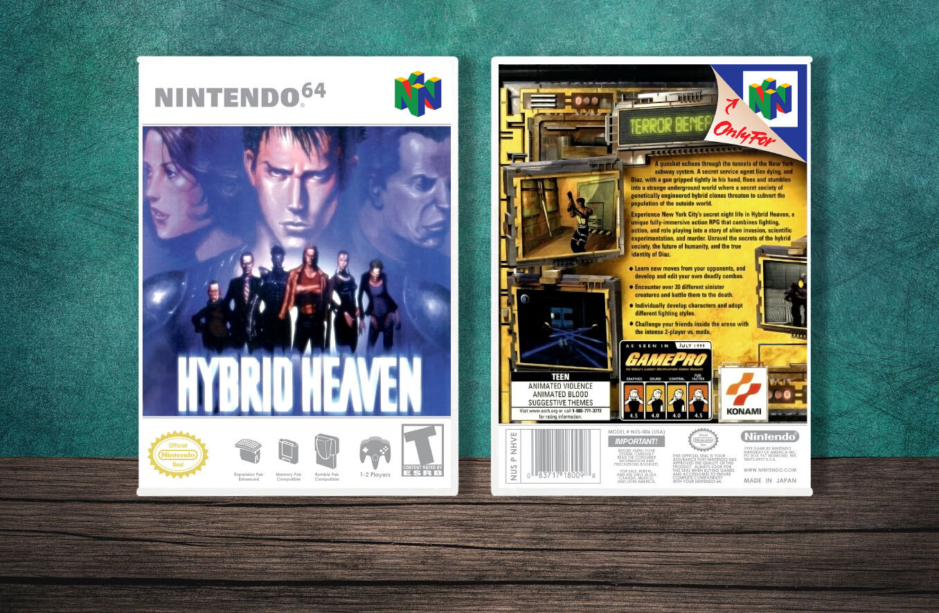 Hybrid Heaven, Case Color: White