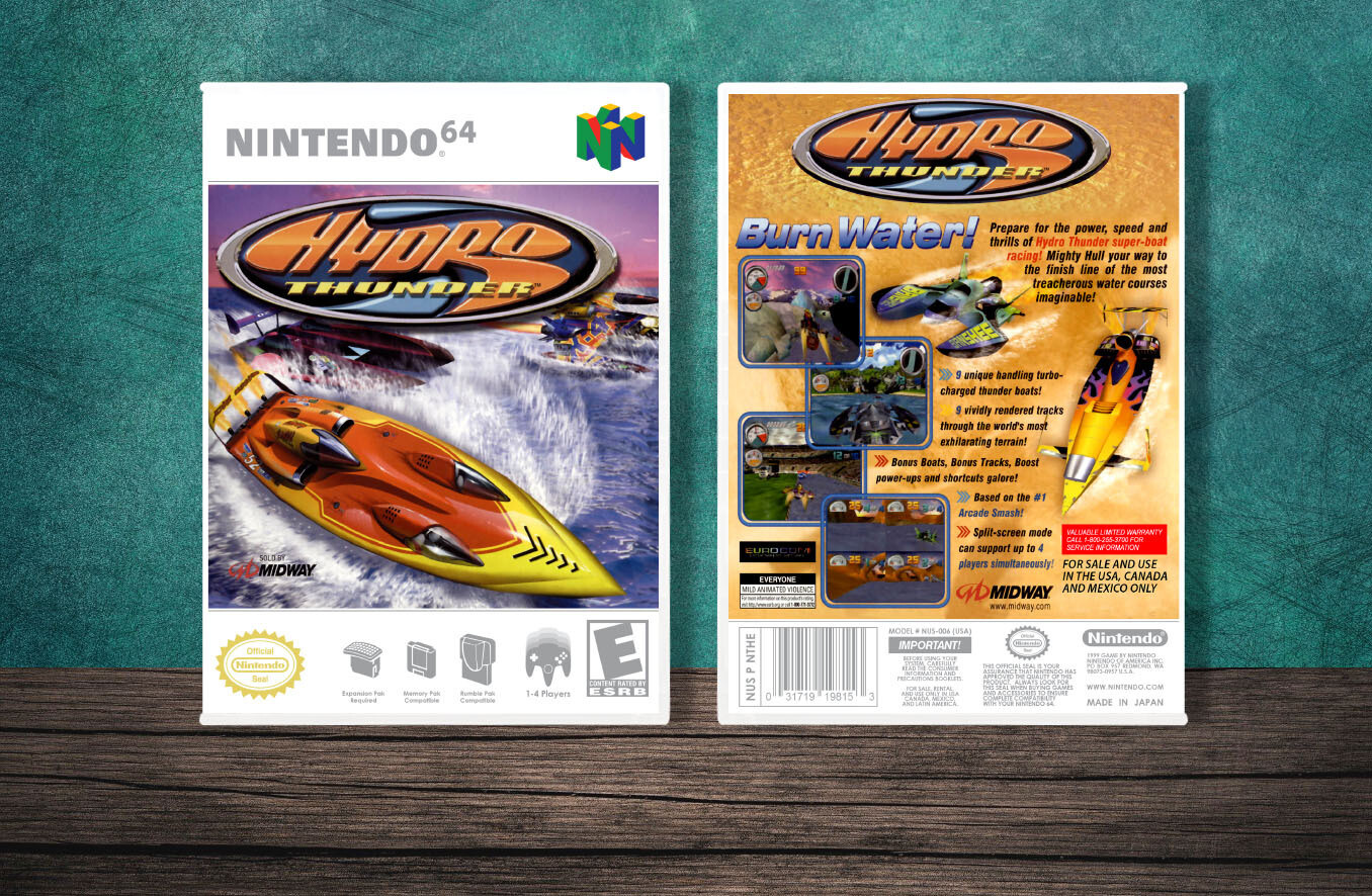 Hydro Thunder, Case Color: White