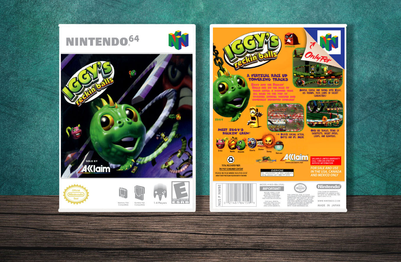 Iggy's Reckin' Balls, Case Color: White