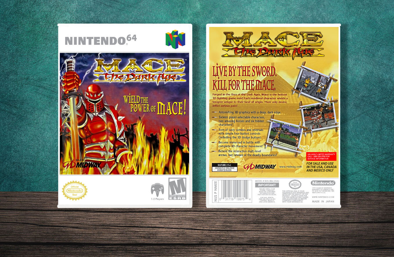 Mace: The Dark Age, Case Color: White