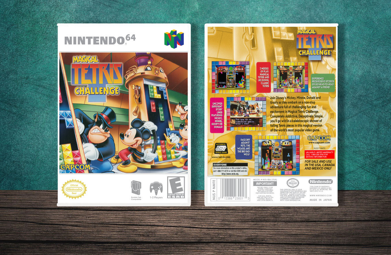 Magical Tetris Challenge, Case Color: White