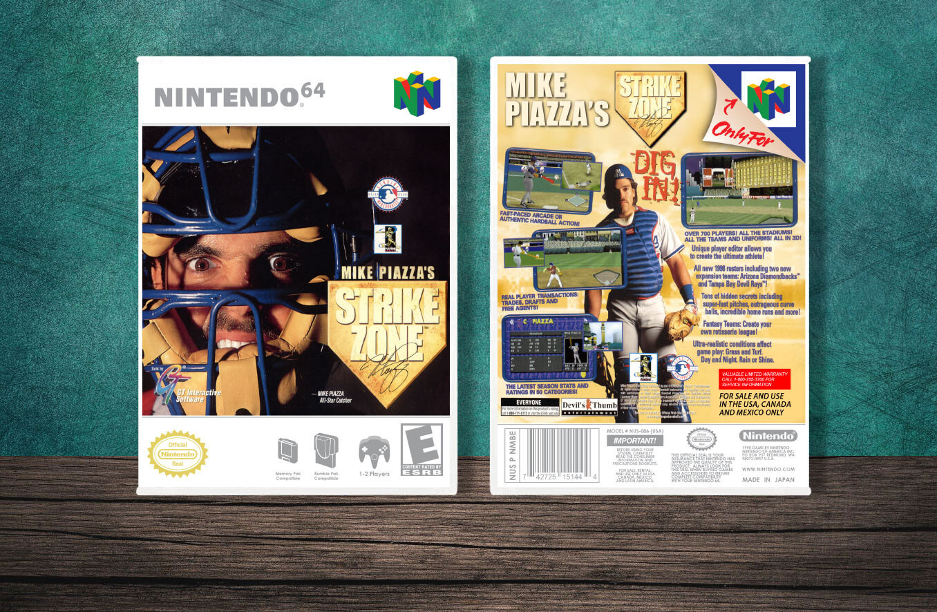 Mike Piazza's Strike Zone, Case Color: White