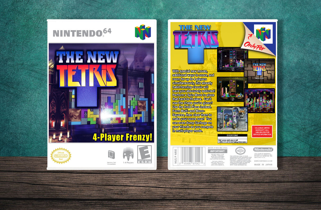 New Tetris, The, Case Color: White