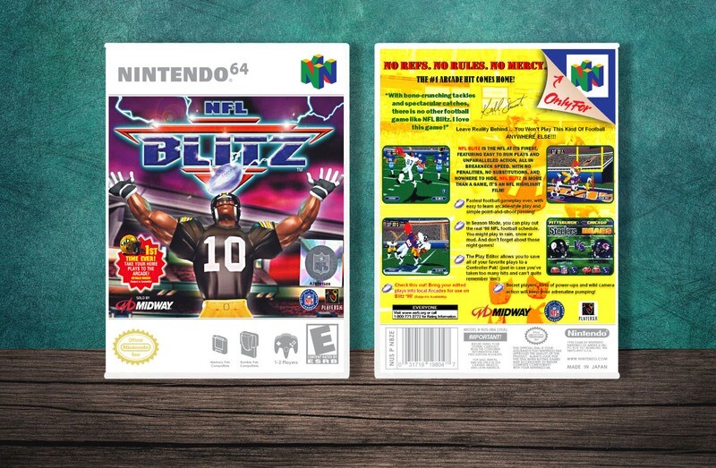 NFL Blitz, Case Color: White