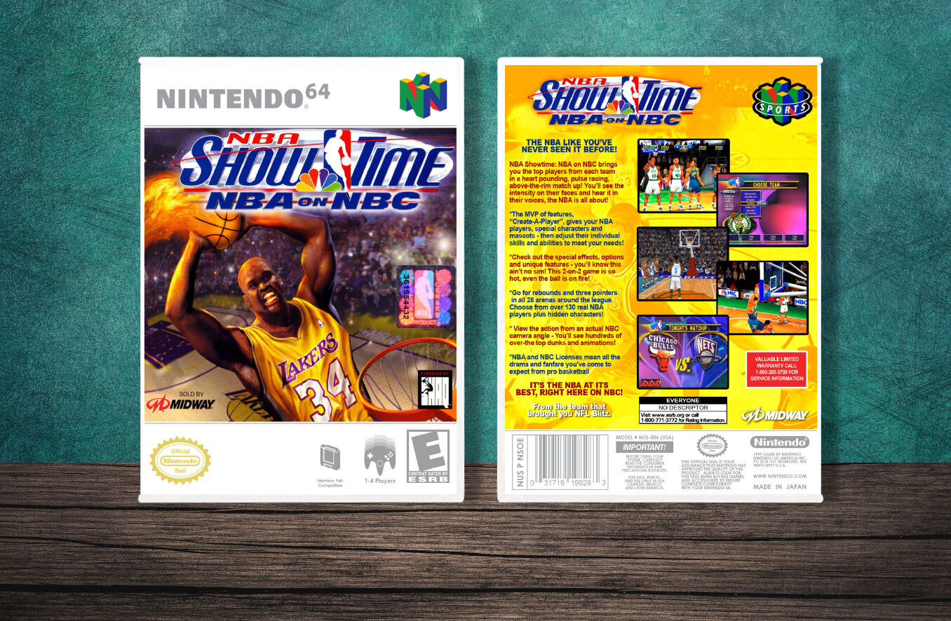 NBA Show Time – NBA on NBC, Case Color: White