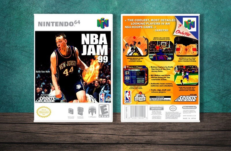 NBA Jam &#39;99, Case Color: White