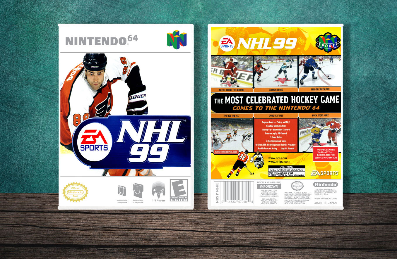 NHL '99, Case Color: White