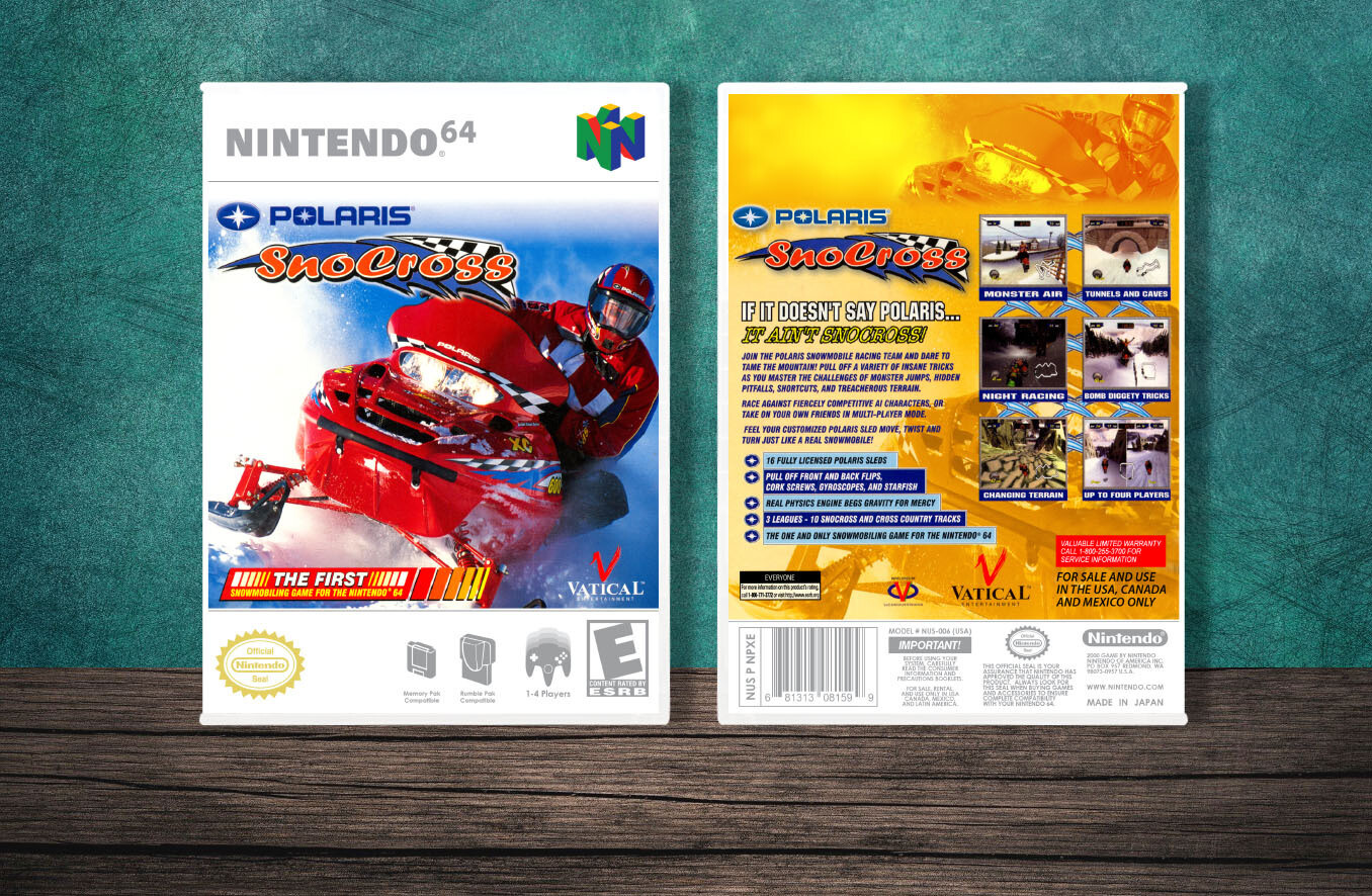 Polaris SnoCross, Case Color: White