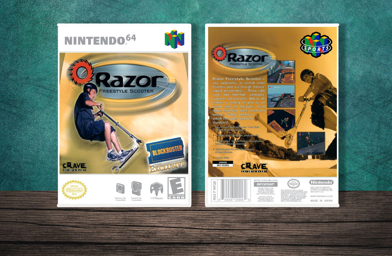 Razor Freestyle Scooter, Case Color: White