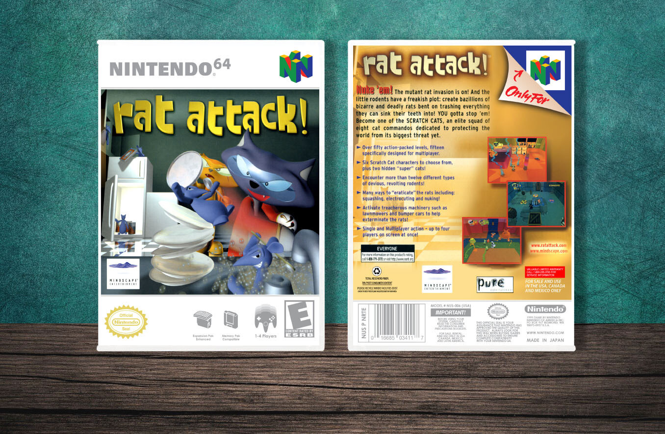 Rat Attack, Case Color: White