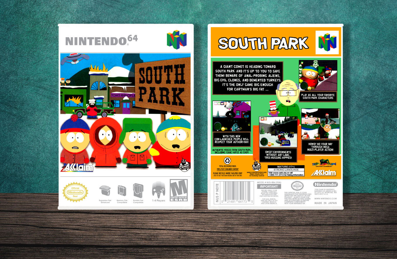 South Park, Case Color: White