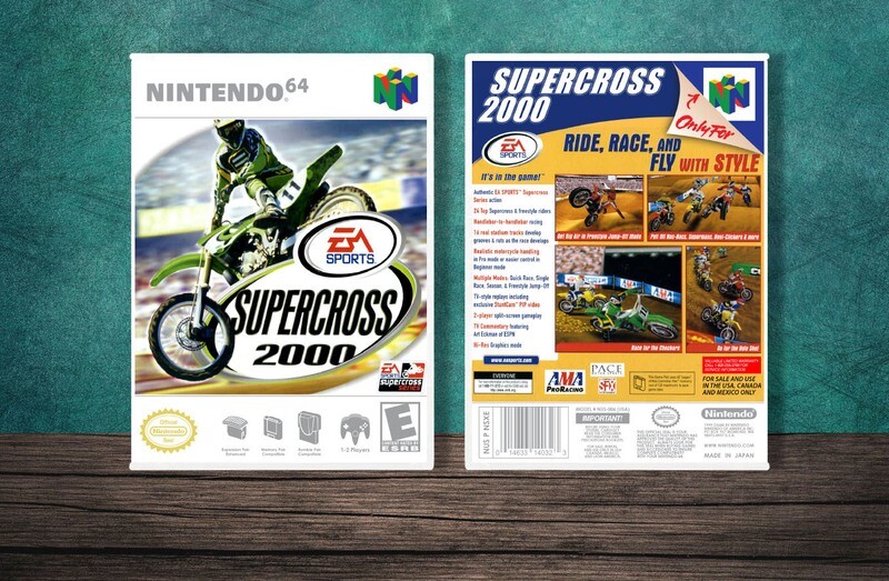 SuperCross 2000, Case Color: White