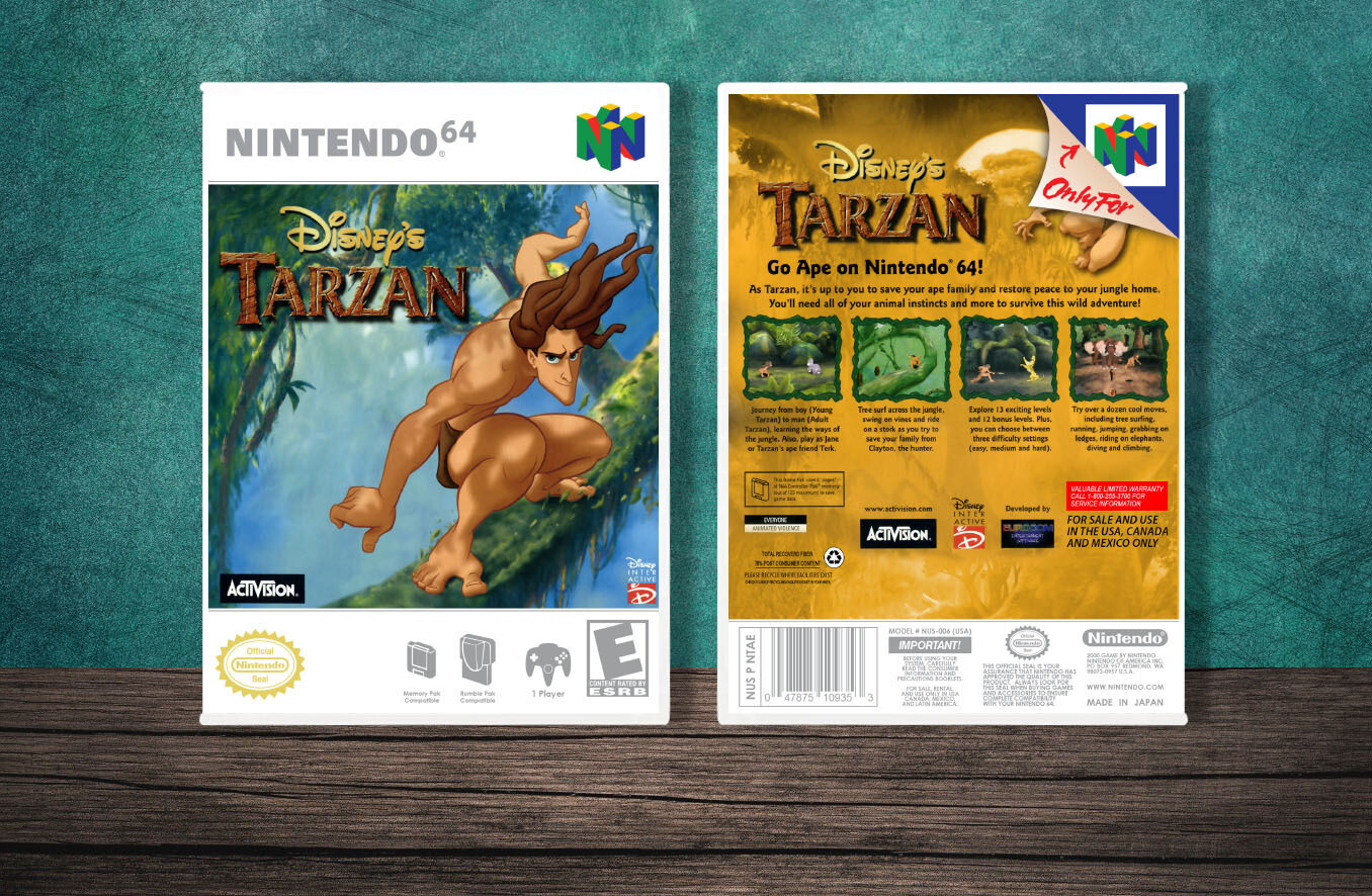 Tarzan, Case Color: White
