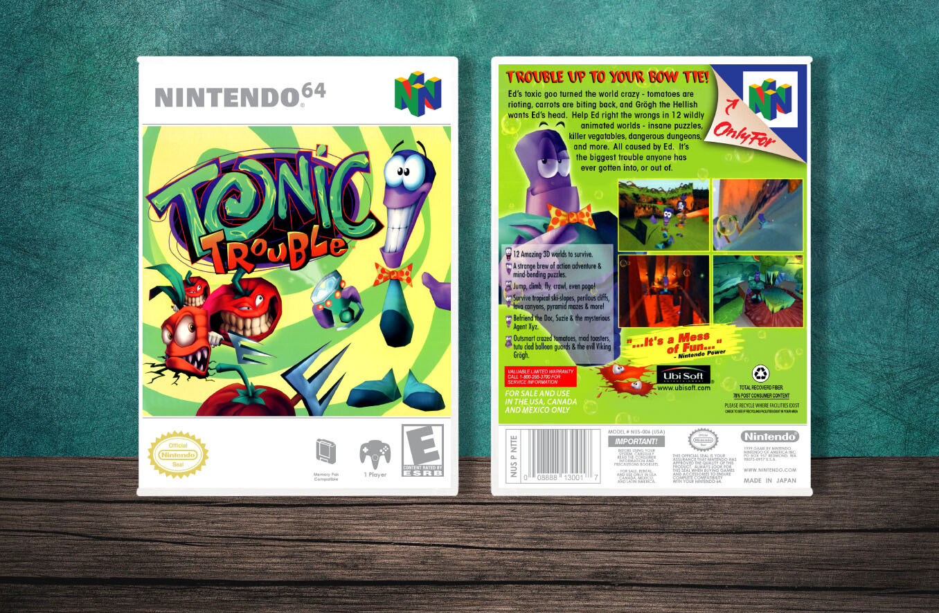 Tonic Trouble, Case Color: White