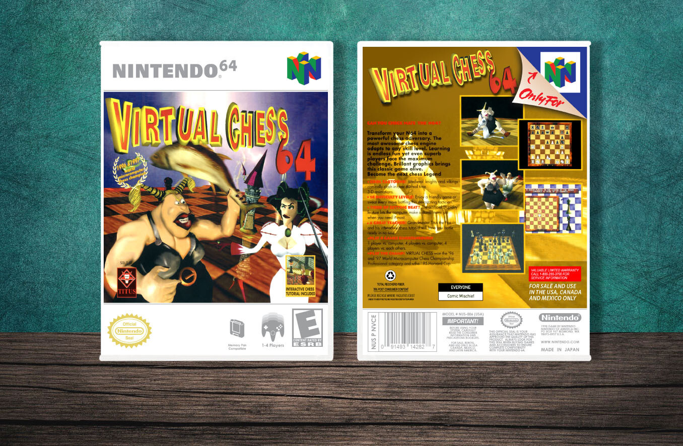Virtual Chess 64, Case Color: White