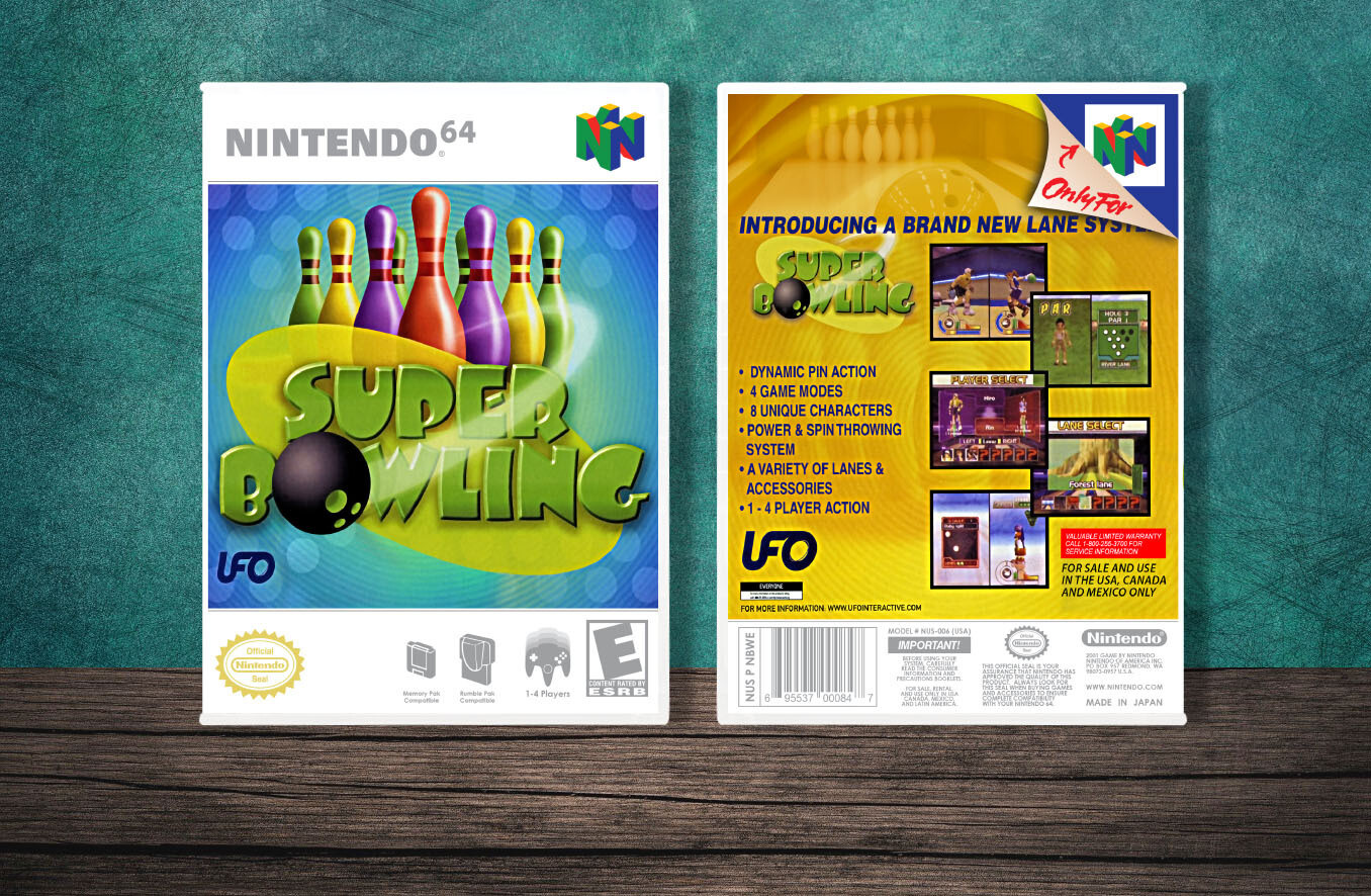 Super Bowling, Case Color: White