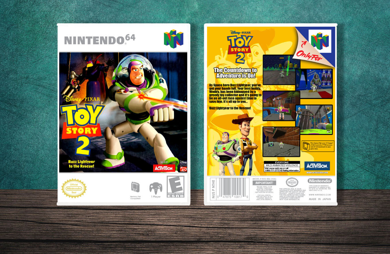 Toy Story 2, Case Color: White