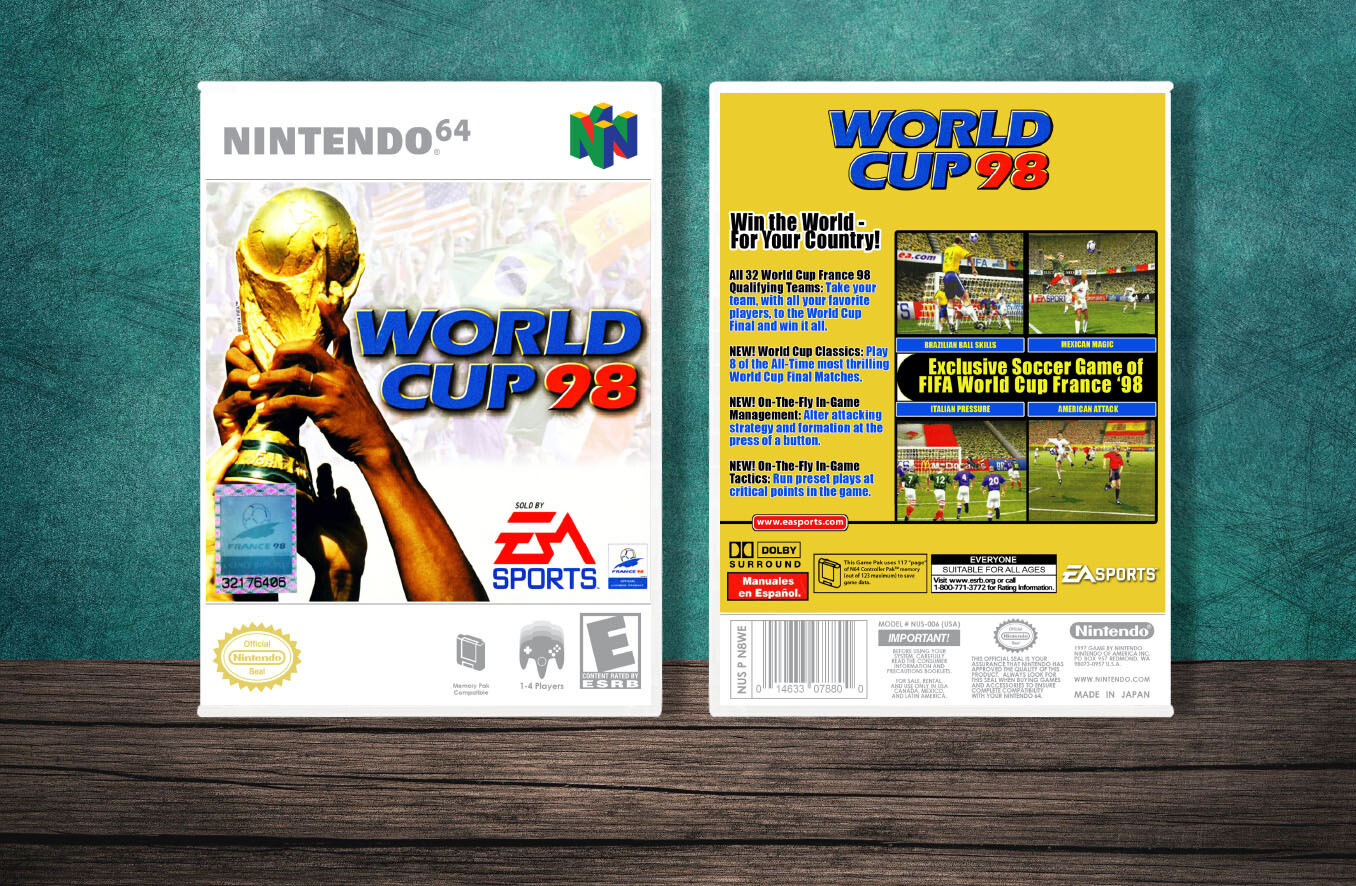 World Cup '98, Case Color: White