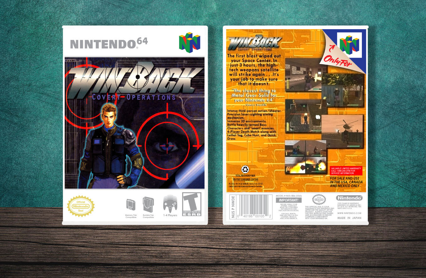 WinBack – Covert Operation, Case Color: White