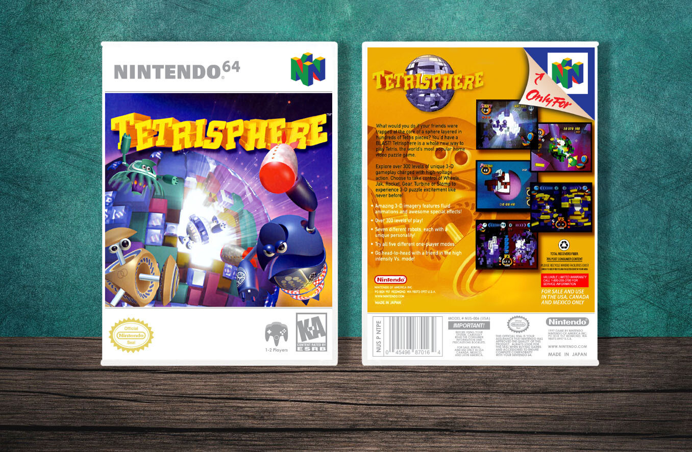 Tetrisphere, Case Color: White