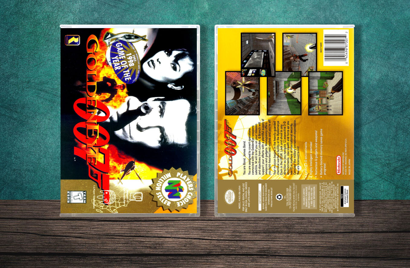 007: Golden Eye (PC), Case Color: CLEAR (Transparent)